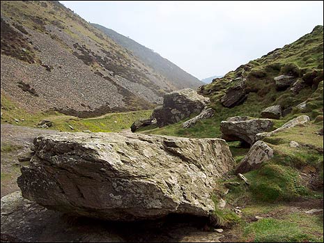 Rocks in the Heddon Valley
