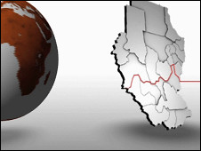 خريطة السودان