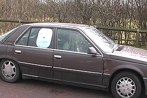 Steve's homeless but he doesn't live on the streets.