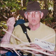 David on showing children how to tell the difference between male and female deer droppings by biting into one (a chocolate covered raisin)