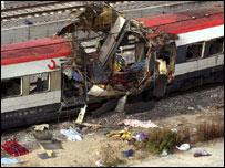 Madrid saldırısında bombalanan tren