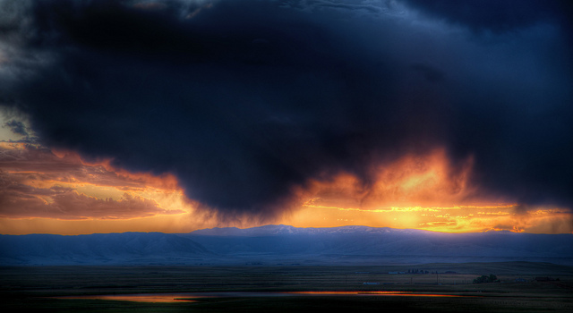 Laramie Sunset 8_6_11