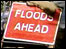 'Floods Ahead' sign