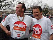 Bobby George and Keith Deller