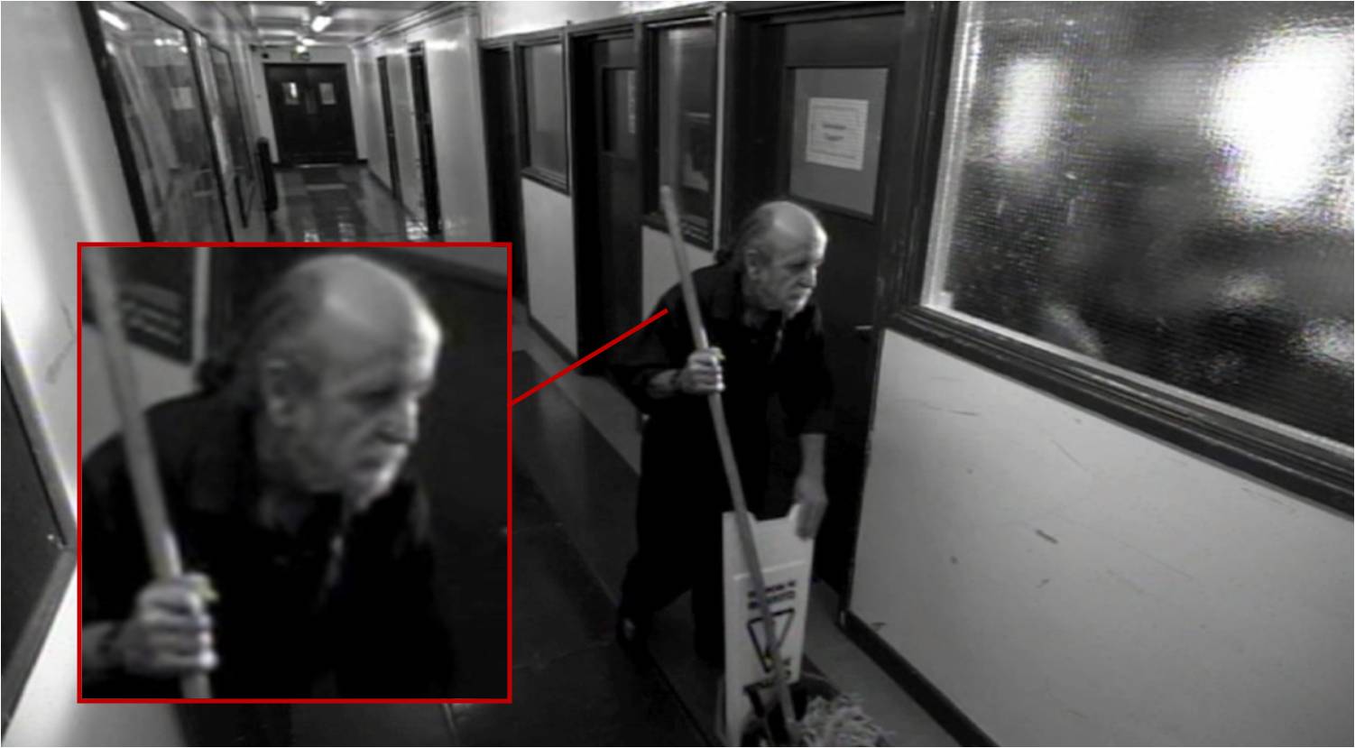 The Janitor on CCTV