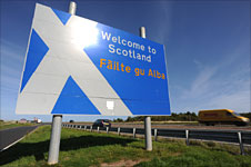 Scottish border