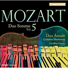 Review of Duo Sonatas Volume 5 (Duo Amadè; violin: Catherine Mackintosh; fortepiano: Geoffrey Govier)
