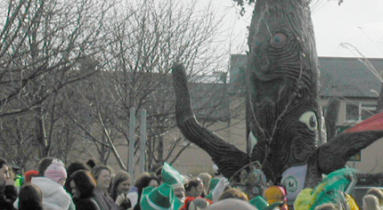St Patrick's Day celebrations in Derry