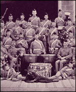 Jimmy and 2nd Battalion Durham Light Infantry 1897.