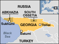 Карта Грузії
