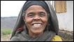 Ethiopian woman smiling 