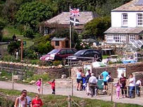 Boscastle - a year after the disaster.