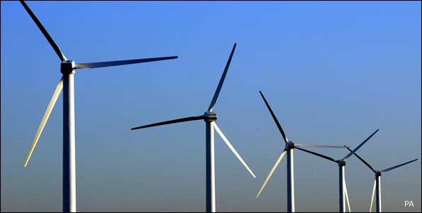 Wind farm c/o PA Images
