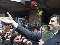Gruzínský prezident Michail Saakašvili