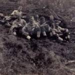 Stone Mountain Warfare Training in Snowdonia, Capel Curig Pass 1942 (E. Brooks third from left)