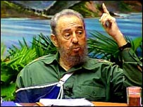 Küba lideri Castro