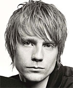 Him out of that indie band with the big-head singer and the drummer with the big chin...