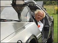 Clive as Doc Brown