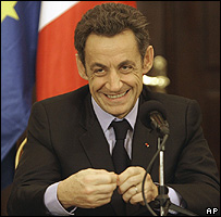 President Nicolas Sarkozy