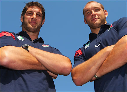 Simon Shaw and Ben Kay