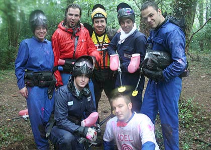Paintballing photos
