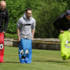 And they're off! Dom, Aled and Vernon get jumping in the sack race. There's just one snag - the sacks are kid-sized!