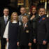 Radio 2 Young Choristers of the Year - Alice Halstead and Harry Bradford with Charles Hazlewood and judges Andrew Carwood, Carrie Grant and Tim Rhys-Evans