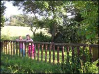 Iron ballustrades rescued by Elgar