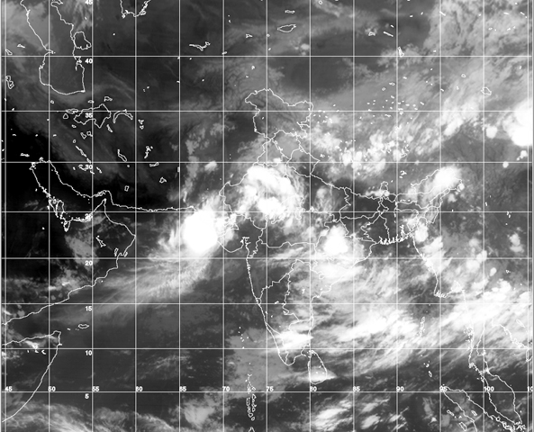 Kalpana -1 latest satellite image india