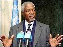 Birleşmiş Milletler Genel Sekreteri Kofi Annan