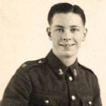 Ralph Rayner, aged 14 years in 1940, at Chatham.