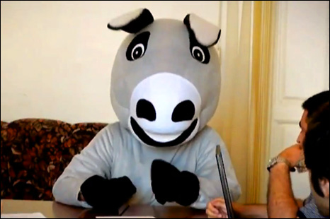 the donkey press conference