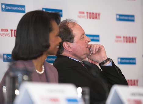 US Secretary of State Condoleezza Rice