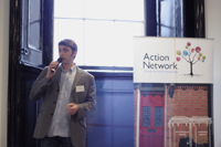 Max Calo' at the London Coffeehouse Challenge