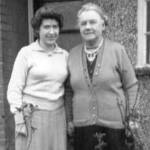 Shirley and her grandmother.