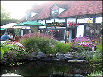 The Greyhound Pub in Gallowstree Common