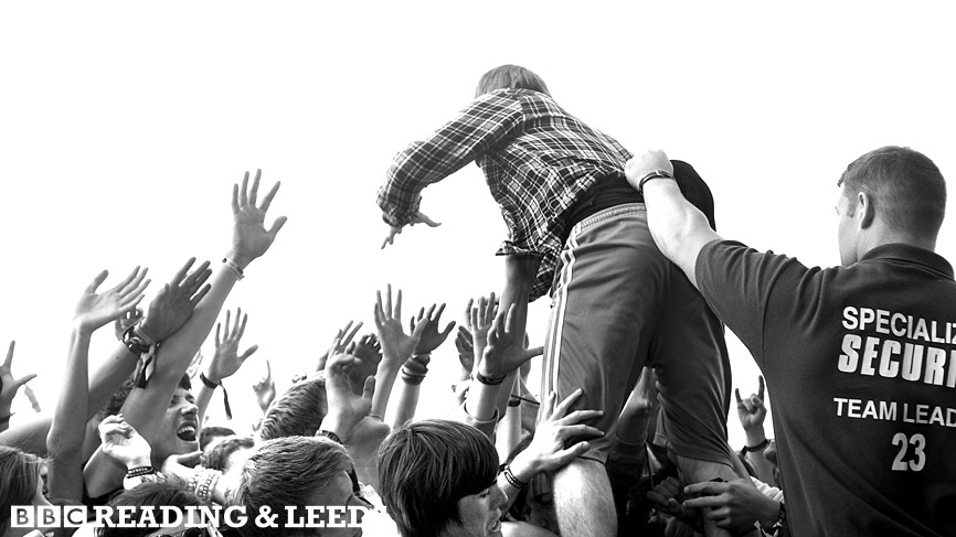Enter Shikari on the main stage