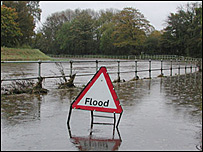 Mersey flooding [pic: Aidan O'Rourke]