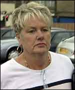 Ms Bastin leaving court