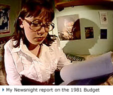 Watch my report on the 1981 Budget