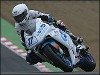 James Westmoreland competing for Trucklinks Honda