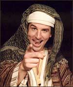 Moses in The Bible show 