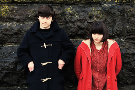 Craig Roberts as Oliver and Yasmin Paige as Jordana in Submarine. Photo © www.image.net
