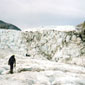 As Lyn describes in her story, parts of the glacier were a little grubby