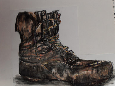 My boot drawing
