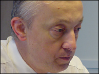 Jan Sváček ve studiu BBC