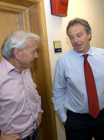 John Humphrys and Tony Blair