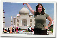 Heulwen yn yr India