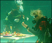 Last year's event was at the National Marine Aquarium