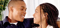 A couple in love